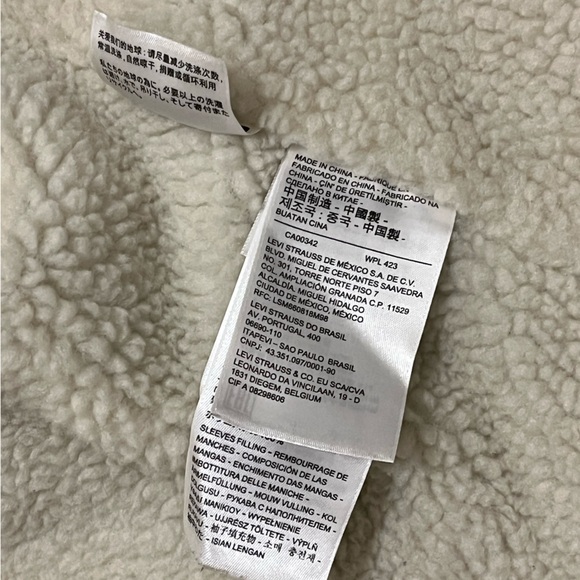 Levi’s Canvas Type 3 Sherpa Trucker Jacket - Picture 8 of 9